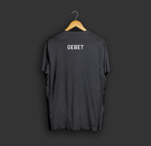 Lade das Bild in den Galerie-Viewer, Shirt "GEBET" (schwarz / weiß – unisex)