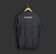 Lade das Bild in den Galerie-Viewer, Shirt "TECHNIK" (schwarz – unisex)